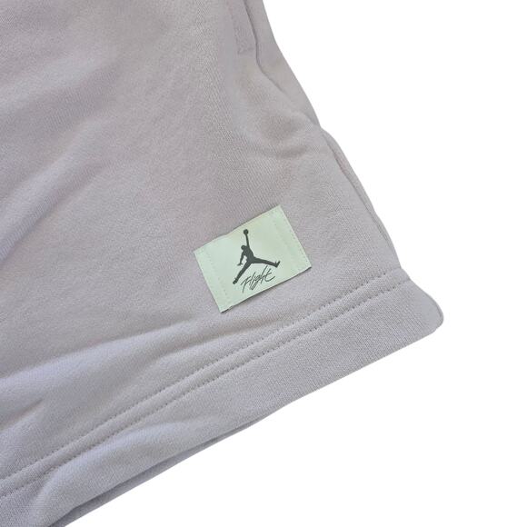 NWT! Women's Jordan Flight Fleece Color-Block Shorts Pink Purple XL - Picture 7 of 11